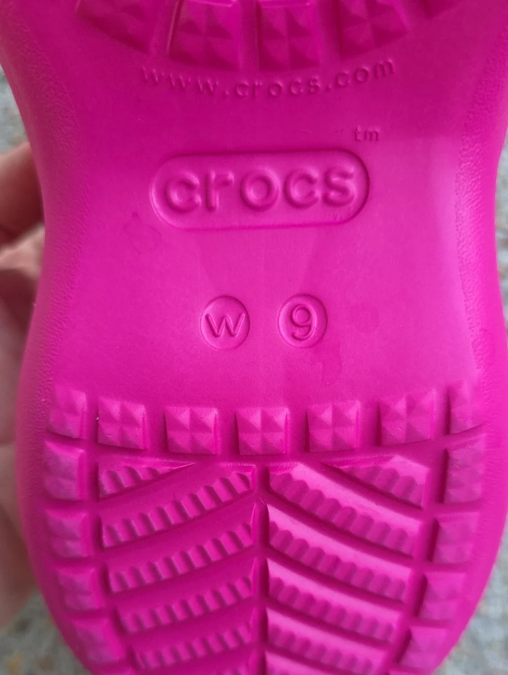 Crocs Classic Bae Pink Chunky Platform Clogs Size 9